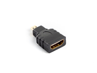 Lanberg AD-0015-BK csatlakozó átlakító HDMI Micro HDMI Fekete