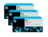 HP 771 3-pack 775-ml Light Magenta DesignJet Ink Cartridges ink cartridge 3 pc(s) Original