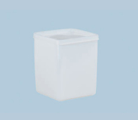 hünersdorff 910200 Aufbewahrungsbox Quadratisch Polyethylen Transparent