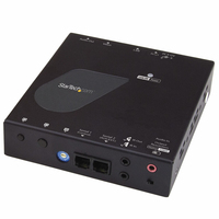 StarTech.com ST12MHDLAN4R audió/videó jeltovábbító AV receiver Fekete