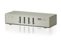 ATEN 4-Port USB VGA KVM with Audio (KVM Cables included)