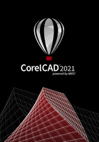 Corel CorelCAD 2021 Számítógépes tervezés (CAD) Teljes körű 1 licenc(ek)