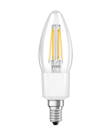 LEDVANCE SMART+ WiFi Filament Candle Dimmable Intelligente verlichting Wi-Fi Transparant 4 W