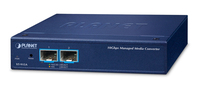 PLANET 2-Port 10G/1GBASE-X SFP+ netwerk media converter Blauw