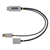 StarTech.com 128-HDMI-DISPLAYPORT video átalakító kábel 0,3 M HDMI A-típus (Standard) Fekete, Szürke