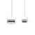 Nedis CCGB60600WT10 câble USB 1 m USB 2.0 USB A USB C Blanc