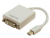 LogiLink Mini DisplayPort / DVI Adapter 0,09 m DVI-I Grau