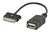 Valueline VLMB39205B02 cable de teléfono móvil Negro 0,2 m USB A Samsung 30-pin