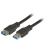 EFB Elektronik USB 3.0 A / A 3m USB-kabel USB 3.2 Gen 1 (3.1 Gen 1) USB A Zwart