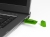Emtec 64 GB USB flash meghajtó USB A típus 2.0 Zöld