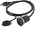 Encitech 1310-1011-02 USB kábel 1 M USB 2.0 Mini-USB B Fekete