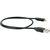 Schwaiger LKF050L 533 Lightning-kabel 0,5 m Zwart