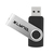 xlyne 177559-2 USB-Stick 4 GB USB Typ-A 2.0 Schwarz, Edelstahl