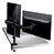 3M MM200B monitor mount / stand 72.4 cm (28.5") Black Desk