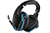 Logitech G G935 Headset Vezeték nélküli Fejpánt Játék Fekete, Kék