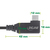 InLine USB4 Kabel, USB-C einseitig gewinkelt, PD 240W 8K60Hz, TPE schwarz, 0,5m