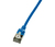 LogiLink Slim U/FTP networking cable Blue 3 m Cat6a U/FTP (STP)