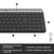 Logitech MK470 teclado Ratón incluido RF inalámbrico QWERTY Español Grafito