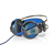 Nedis GHST500BK écouteur/casque Avec fil Arceau Jouer USB Type-A Noir, Bleu