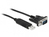 DeLOCK 87741 seriële kabel Zwart 1,8 m USB Type-A DB-9