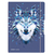 Herlitz Wild Animals Wolf schrijfblok & schrift A4 80 vel Blauw