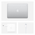 Apple MacBook Pro Laptop 33,8 cm (13.3") Intel® Core™ i7 32 GB LPDDR4x-SDRAM 1 TB SSD Wi-Fi 5 (802.11ac) macOS Catalina Silber