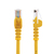StarTech.com Câble réseau Cat5e UTP sans crochet de 2m - Cordon Ethernet RJ45 anti-accroc - M/M - Jaune