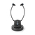 Nedis HPRF021BK hoofdtelefoon/headset Bedraad en draadloos In-ear, Onder kin TV Oplaadhouder Zwart
