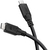 Goobay 74183 kabel USB USB4 Gen 2x2 1 m USB C Czarny