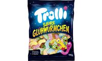 Trolli Bonbon gélifié aux fruits VERS LUISANTS, 150 g (9540379)