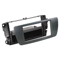 2 Din Radiomontageframe voor Seat Ibiza 6J/6P - Met radiobak - Black Azabache (AL6)