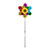 2 x Windrad "Blume" in Bunt - (B)38 x (H)75 x (T)14 cm 10041398_0