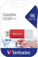 USB 2.0 Stick 16GB DataBar (R)8MB/s,(W)2.5MB/s VERBATIM 49453 rt