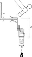 Stangenbefestigung AH1420-AM6T