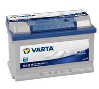 VARTA E43 Blue Dynamic 72Ah 680A Autobatterie 572 409 068