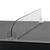Regaltrenner / Warentrenner / Fachteiler Serie „SR“, abgeschrägt, mit Warenstopper | 335 mm 60 mm 30 mm árumegfogóval, középső változat