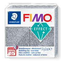 FIMO® effect 8020 Ofenhärtende Modelliermasse, Normalblock granit