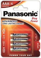 Panasonic Pro Vermogen AAA / Micro / LR03 batterij 4-Pack