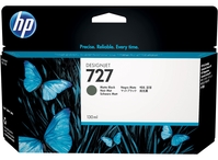 HP Tintenpatrone 727 matte black B3P22A DesignJet T920/T1500 130ml