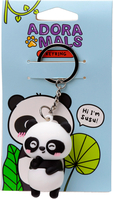ROOST Schlüsselanhänger 5.5cm KEY281 Panda