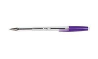 ValueX Ballpoint Pen 1.0mm Tip 0.7mm Line Violet (Pack 50)