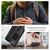 NALIA Ring Cover compatible with Samsung Galaxy S21 Ultra Case, Shockproof Kickstand Mobile Skin with 360° Finger Holder, Protective Hardcase & Silicone Bumper, for Magnetic Car...