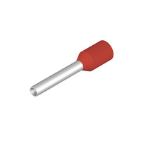 Isolierte Aderendhülse, 1,0 mm², 14 mm/8 mm lang, rot, 1476320000