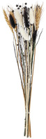 Trockenblumenbundle Barne; 40 cm (L); beige/braun/schwarz