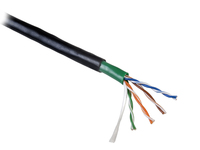 Kabel sieciowy SEVEN UTP cat.5 Solid Outodoor 4x2 305m