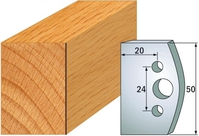 CMT 690.500 Profielmes paar hoogte 50 mm nummer 500