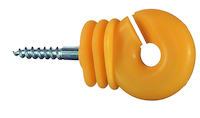 Ring-Isolatoren 25er Beutel Jumbo Göbel gelb (25 Stück), Detailansicht