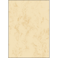 Designpapier Marmor A4 200g/qm beige VE=50 Blatt