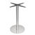 Bolero Round Table Base Made of Stainless Steel with Flat Bottom - 680x400mm