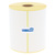 Thermotransfer-Etiketten 100 x 200 mm, 250 Papieretiketten auf 1 Rolle/n, 1 Zoll (25,4 mm) Kern, weiß permanent, Trägerperforation